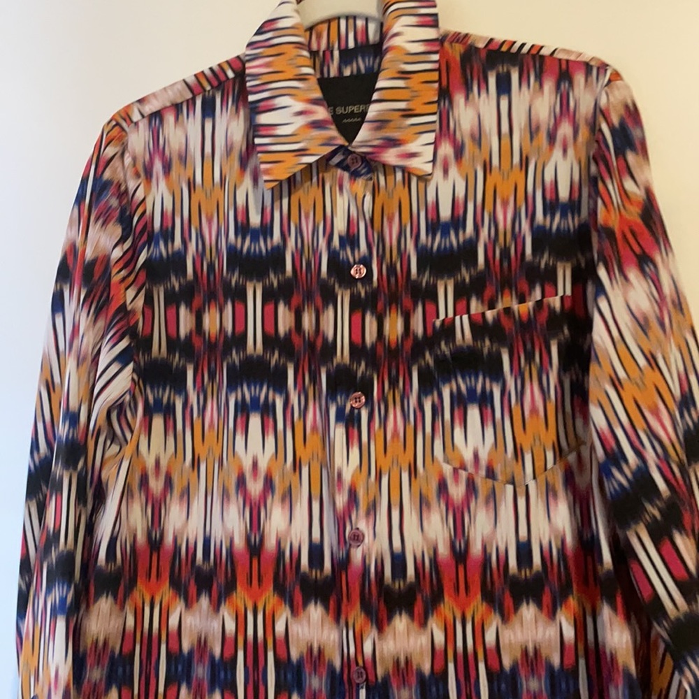 Colorful Patterned Blouse - Picture 2 of 7